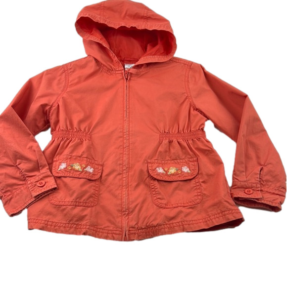 Gymboree Orange spring coat - Picture 1 of 7
